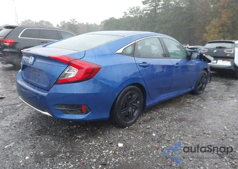 2020 Honda Civic Lx z USA, uszkodzony, nr VIN 2HGFC2F65LH593610